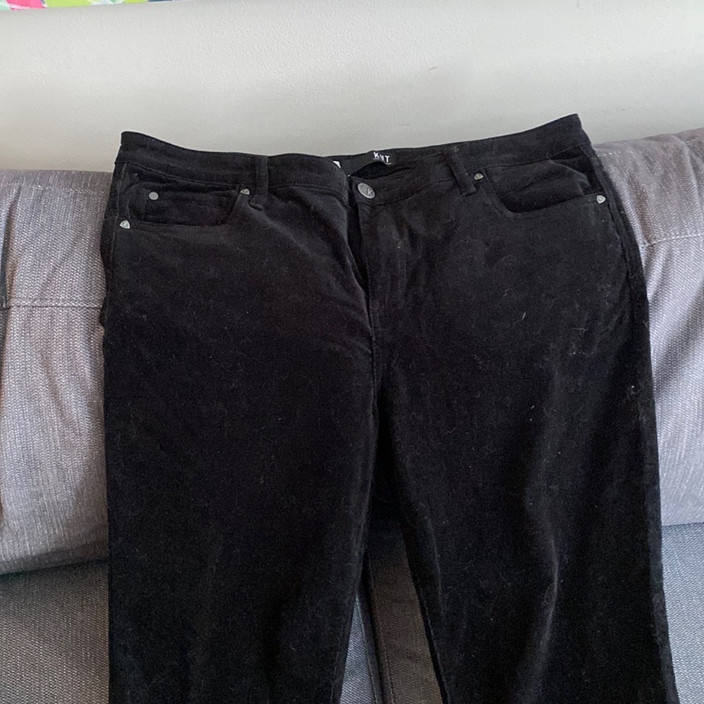 Kut From the Kloth black corduroy pants